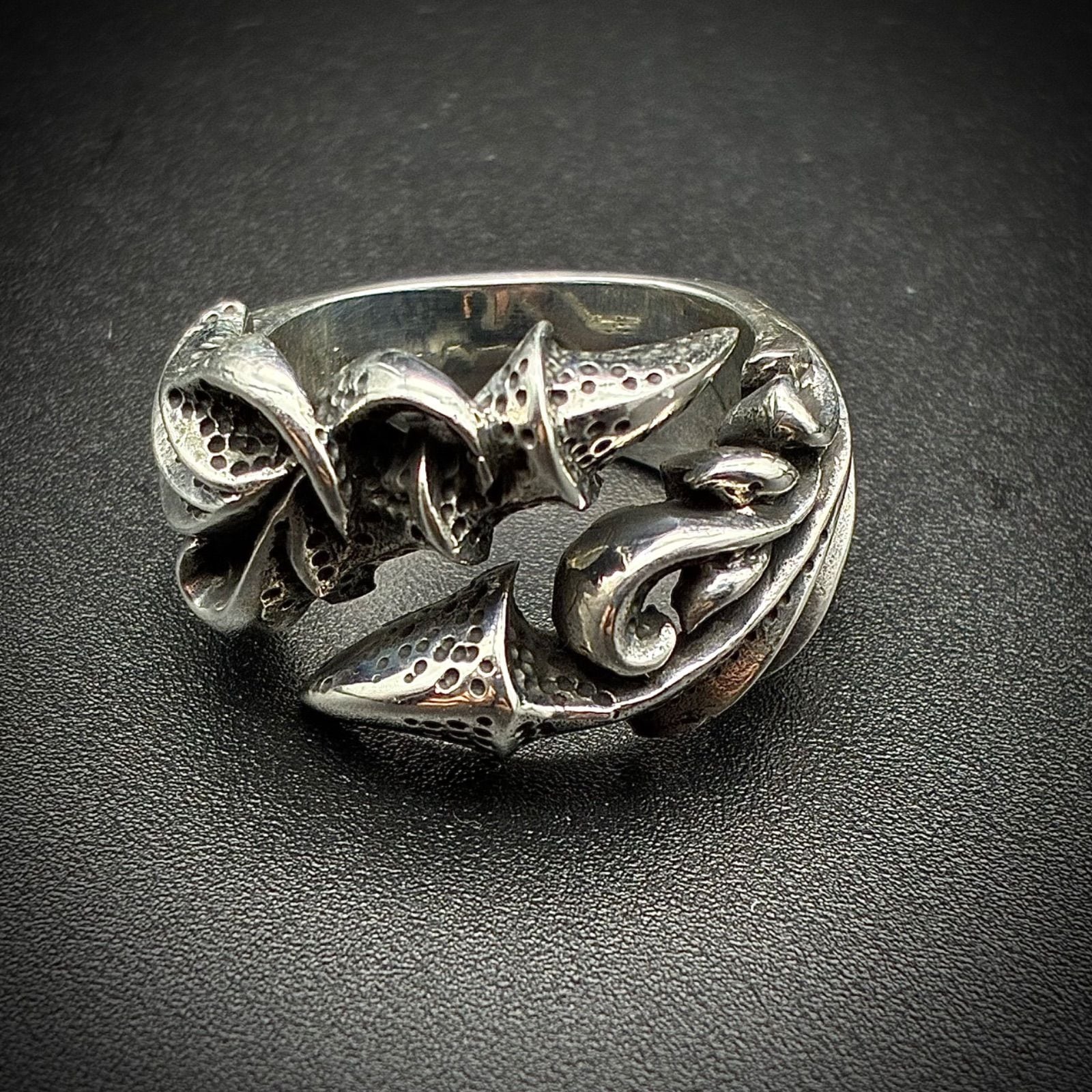 THE GREAT FROG HEAVY SKULL CROSS RING グレートフロッグ | PAY ID