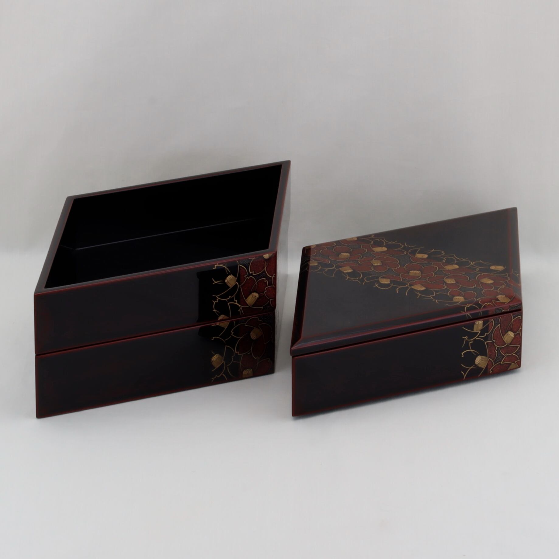 1200 輪島塗／菱形三段重／平台付 | 輪島塗 加藤漆器店 公式オンライン