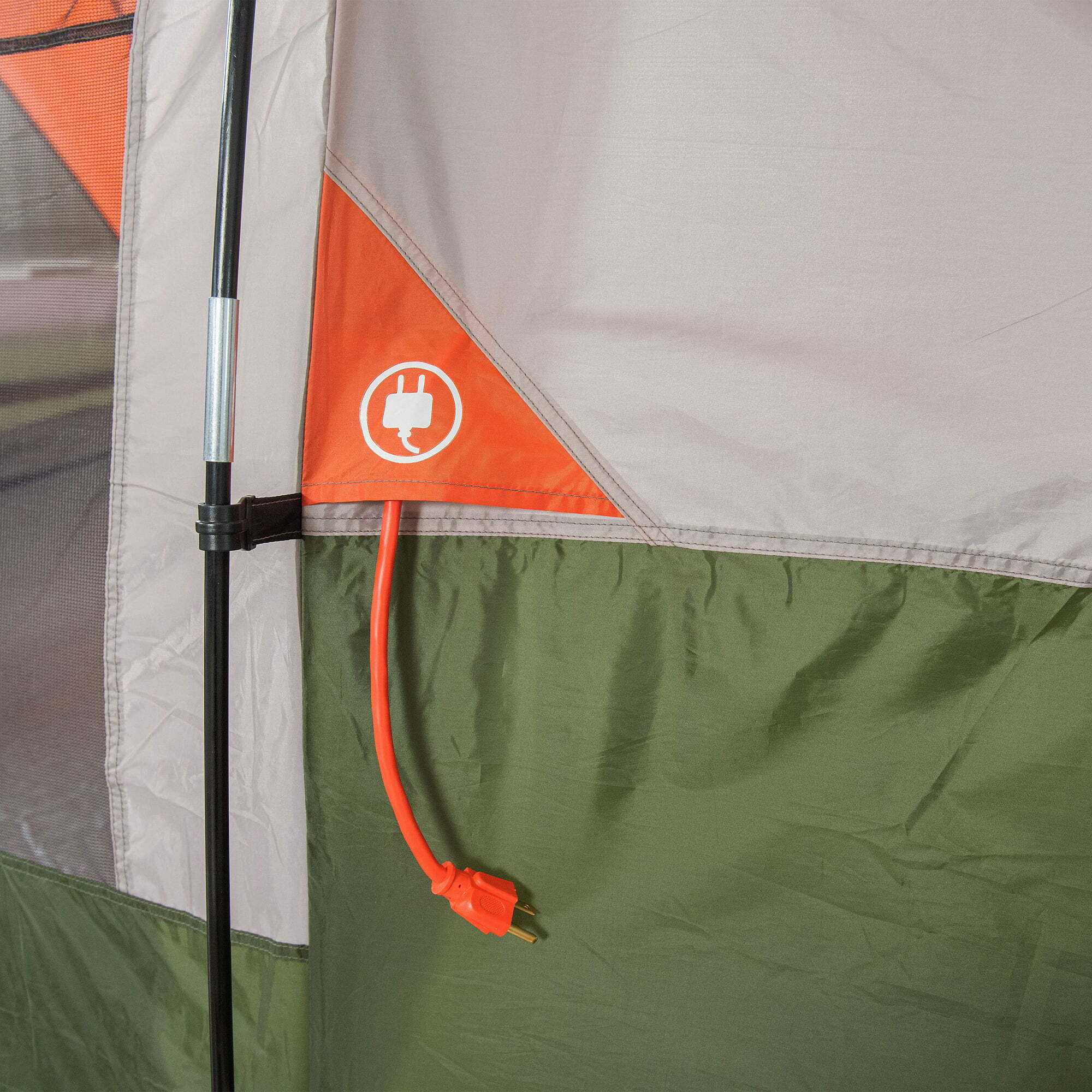 オザクトレイル テント 8人用 ドーム トンネル テント 大型テント キャノピー付き 輸入雑貨サウスウッド