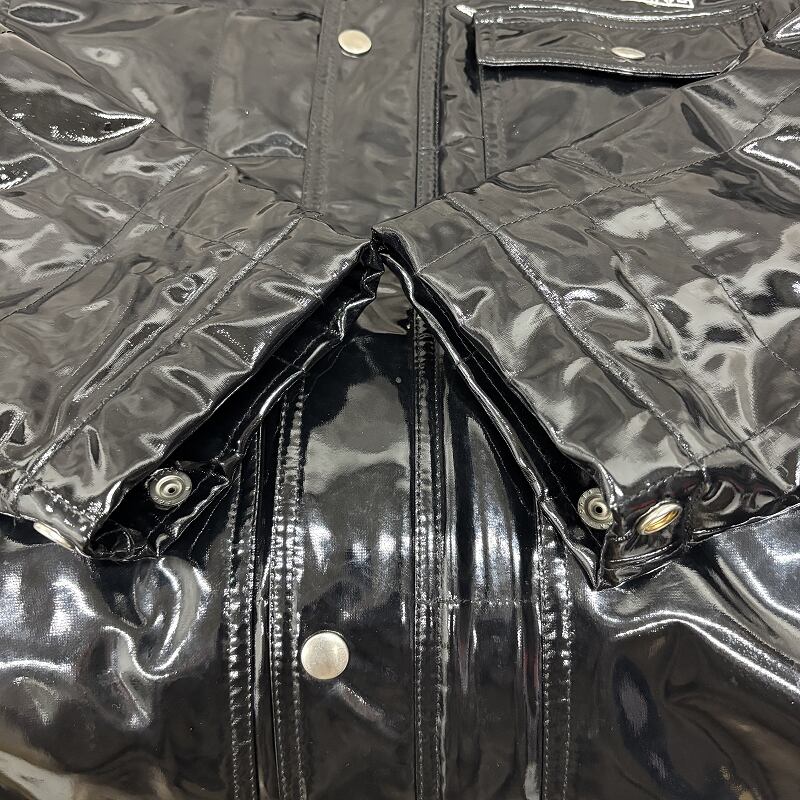 Supreme/シュプリーム【2018SS】Quilted Patent Vinyl Work Jacket