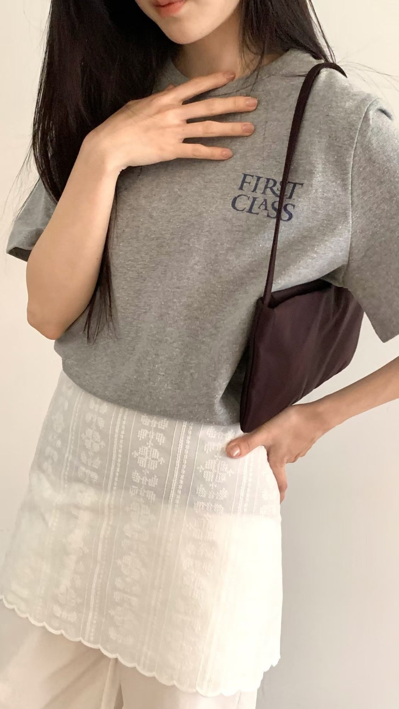 (予約) HAUS / First lettering T-shirts 2color