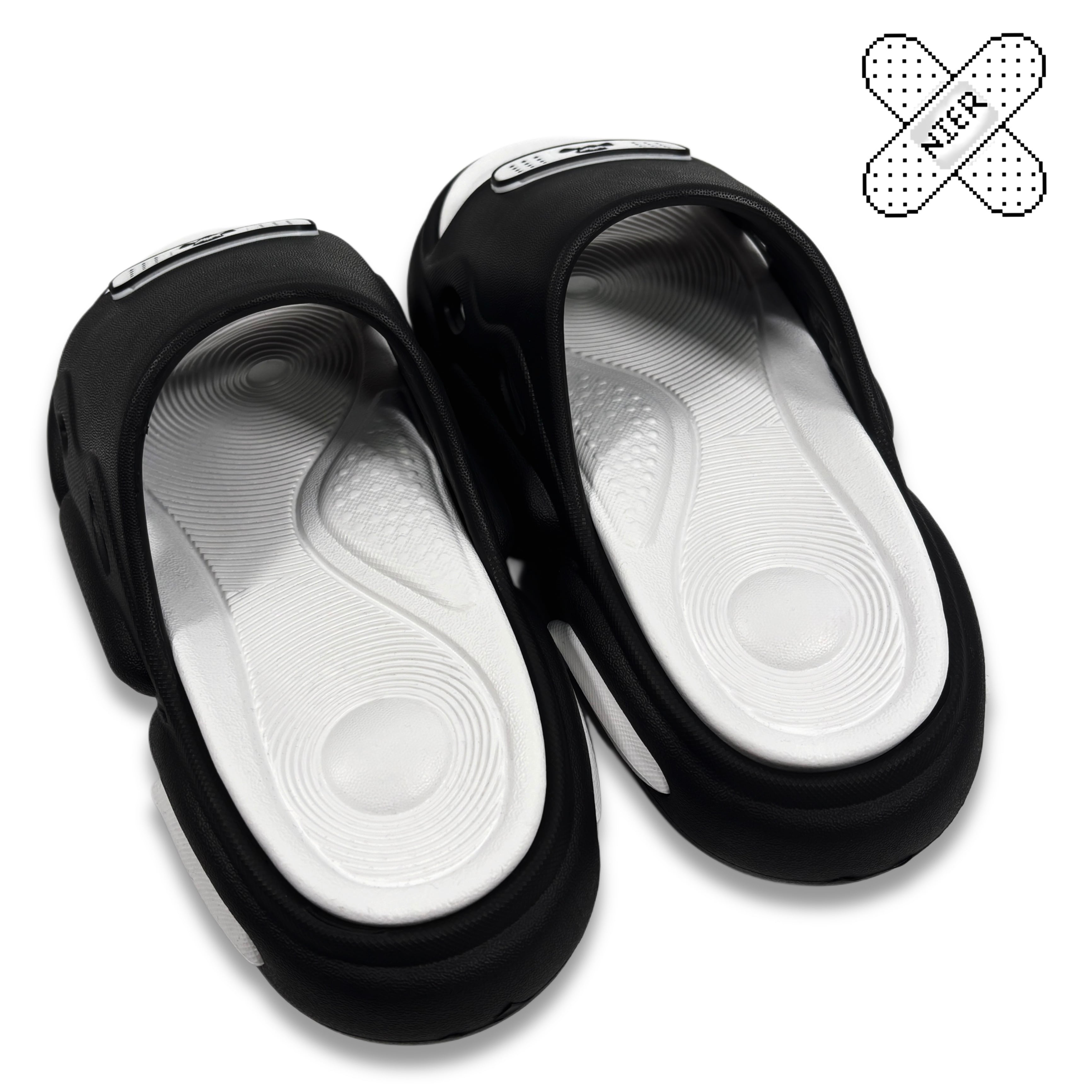 BANDAGE LOGO RUBBER SANDAL【身長4〜5cmUP】 | NIER CLOTHING
