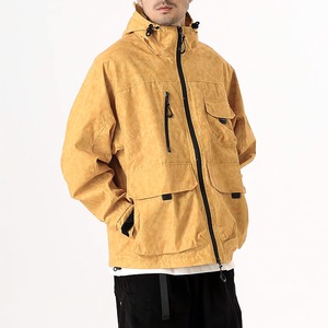 ★MULTI-POCKET CAMOUFLAGE JACKET WITH HOOD　　　A0786