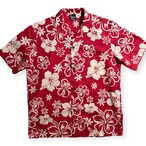80s~ "Royal Creations” Made in HAWAII All Over Pattern Hawaiian Shirts / "ロイヤルクリエーションズ” ハワイ製 総柄 ハワイアンシャツ