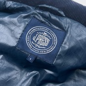 J.PRESS ジェイプレス HARRIS TWEED 千鳥柄 ダウン ベストジャケット L/グレ×ブラック 系 メンズ