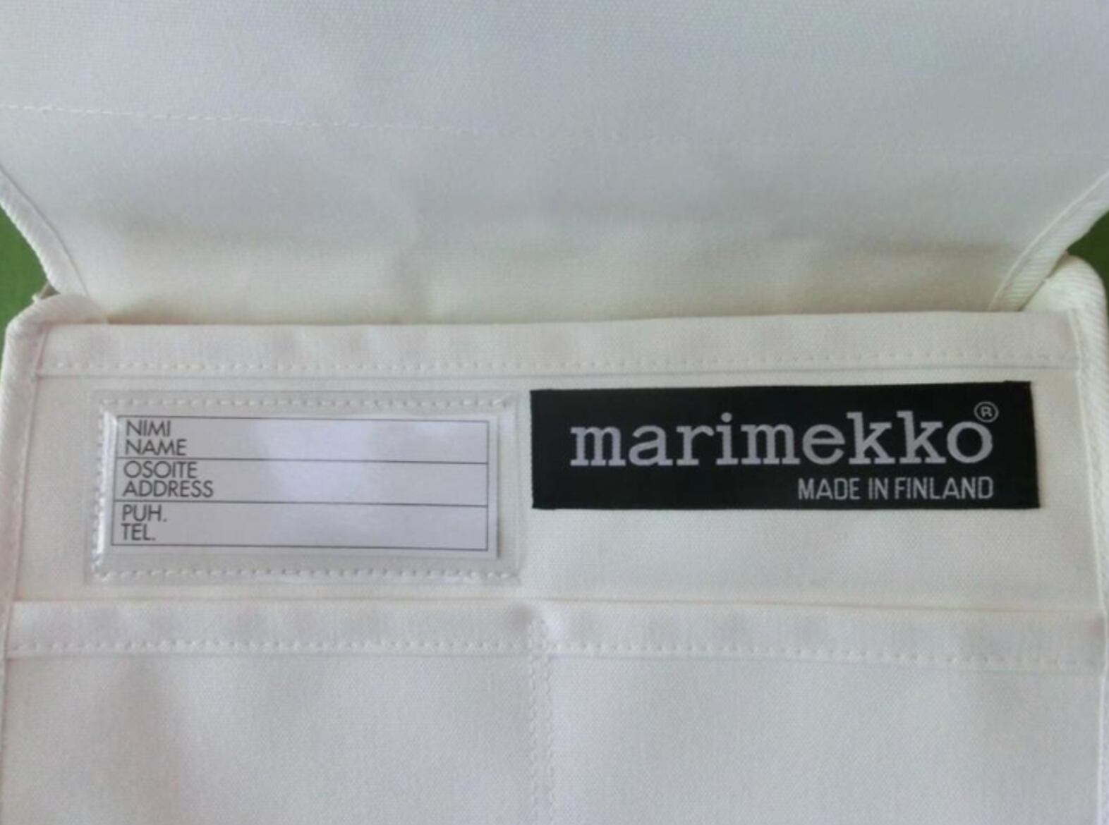 marimekko shoulder bag OLKALAUKKU マリメッコ ショルダーバッグ OLKALAUKKU ホワイト（日本未入荷）