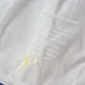 〈 mina perhonen 〉AAS5075P petticoat  “ ペチコート”  white  110-140cm