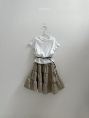 韓国子供服 / Digreen / 26Autumn / check ruffle skirt / チェックスカート *S~XXL*
