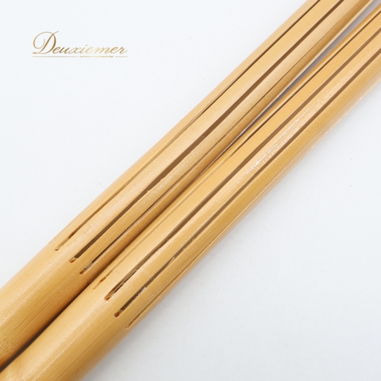 フラダンス プイリ ブラウン系 小物 小道具 茶 白 ナチュラル フラ ダンス タヒチアン ケース ケース付き 木製 舞台 ステージ ダンス小物 ダンス用品 レッスン 練習 イベント 艶 光沢 ペア タヒチアンダンス ホワイト系