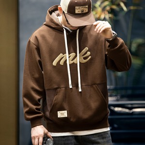 Hooded sweatshirt with embroidery(VE116)