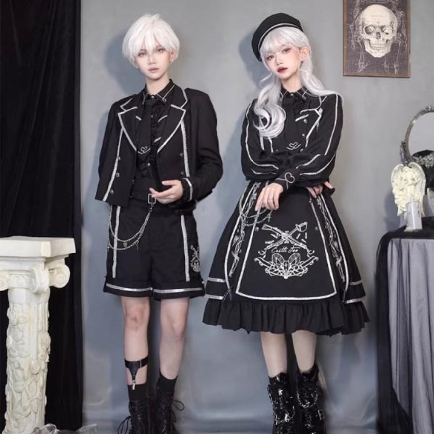 ロリータファッション通販 SEASONZ 軍服ロリータ セットアップ ロリータファッション通販 SEASONZ 軍服ロリータ セットアップ