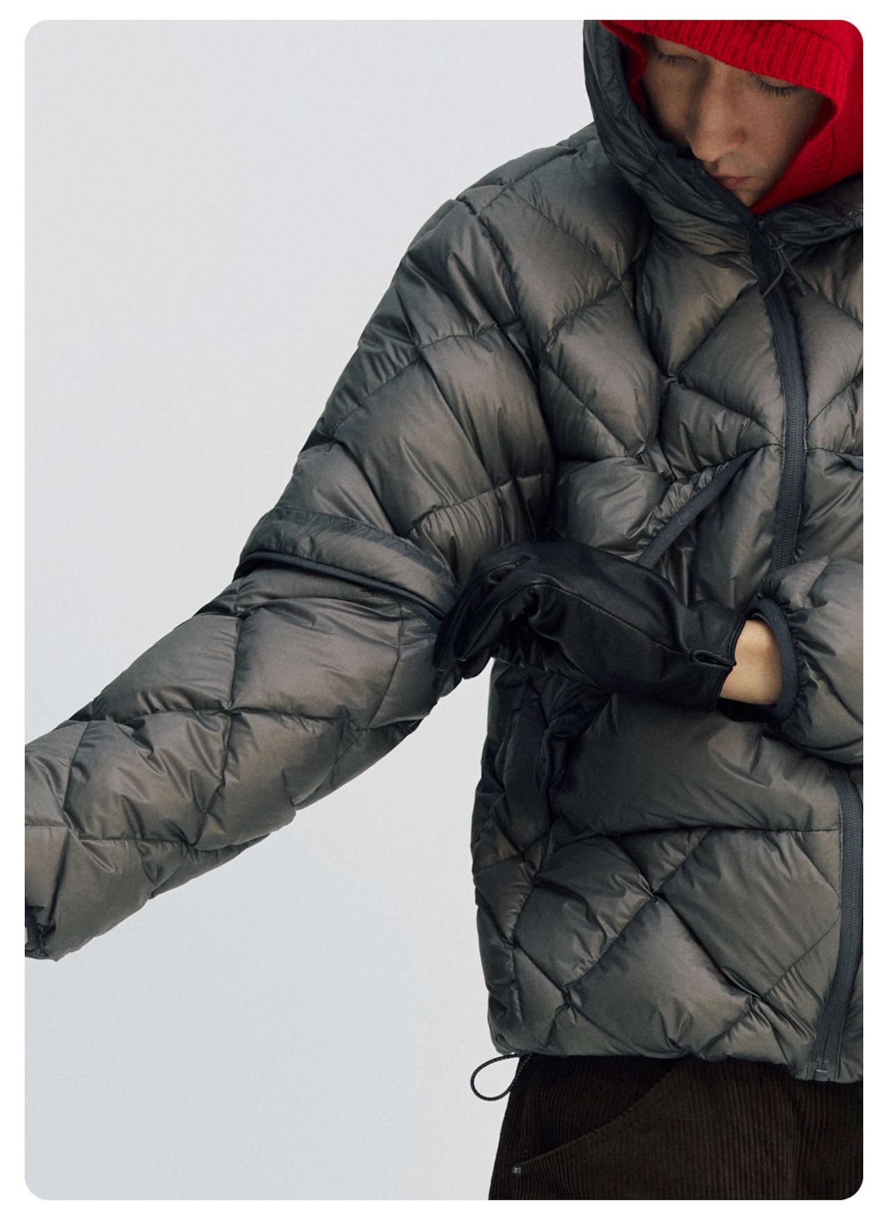 NORYBRAND Diamond Quilt Water Resistant Down