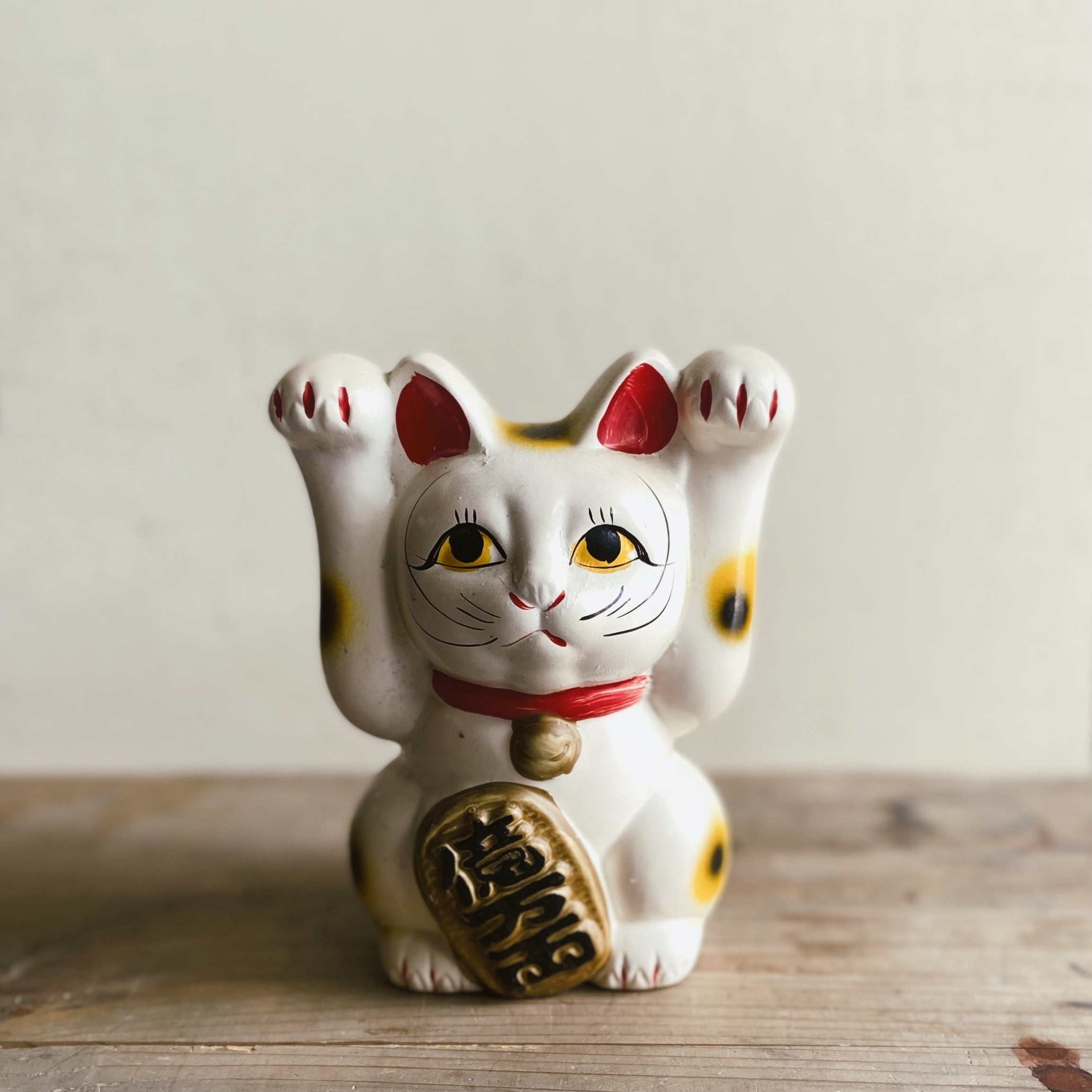 招き猫の貯金箱／ヴィンテージ vintage 貯金箱 | 白鳥座雑貨店