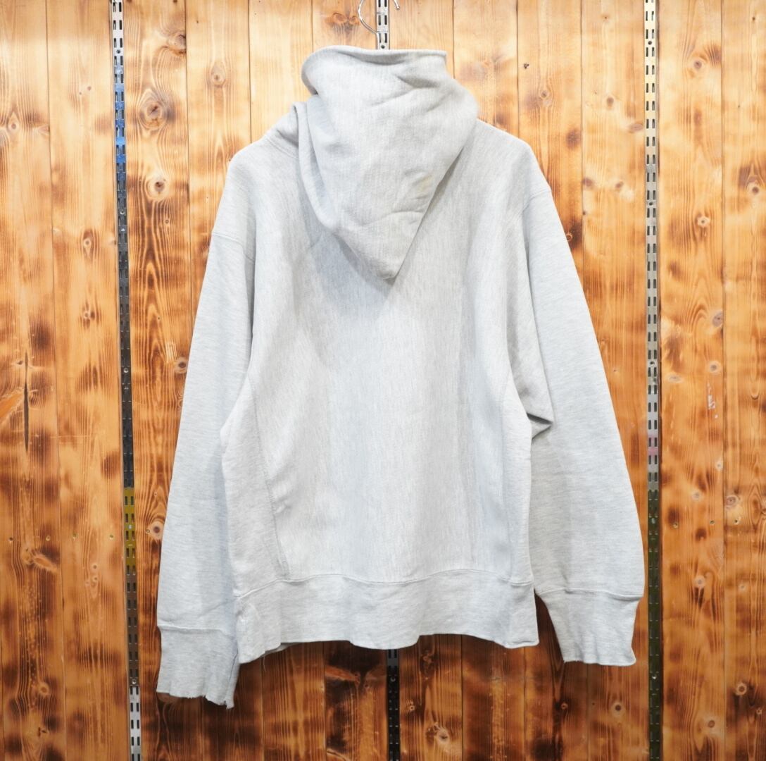 80s champion reverse weave パーカー グレー L/チャンピオン リバース