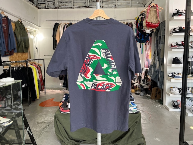 PALACE UNGLE CAMO TRI-FREG TEE NAVY MEDIUM 80733