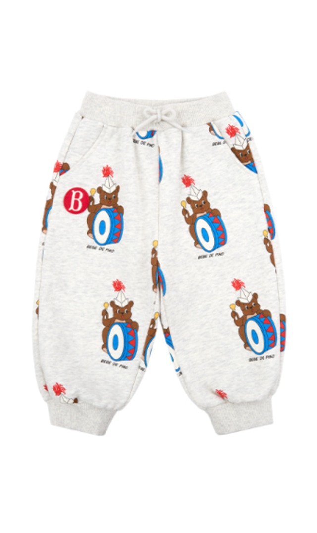 [BEBE DE PINO] All over drummer baby sweatpants 正規品 韓国ブランド 韓国ファッション 韓国代行 韓国通販 ベベドピノ bebedepino 日本 店舗 韓国 子供服