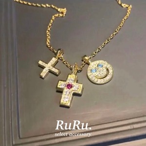 cross smile necklace
