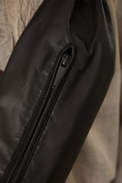 i’m here - TUBE Leather Bag :Black|チューブ型/カウレザー