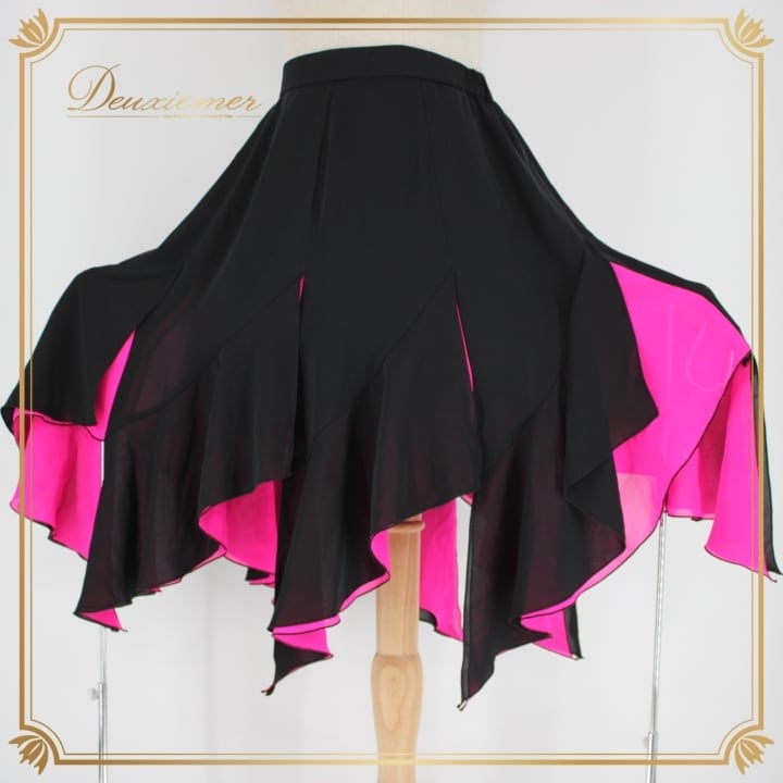 社交ダンス 衣装 スタンダード スカート レッスンウェア レディース