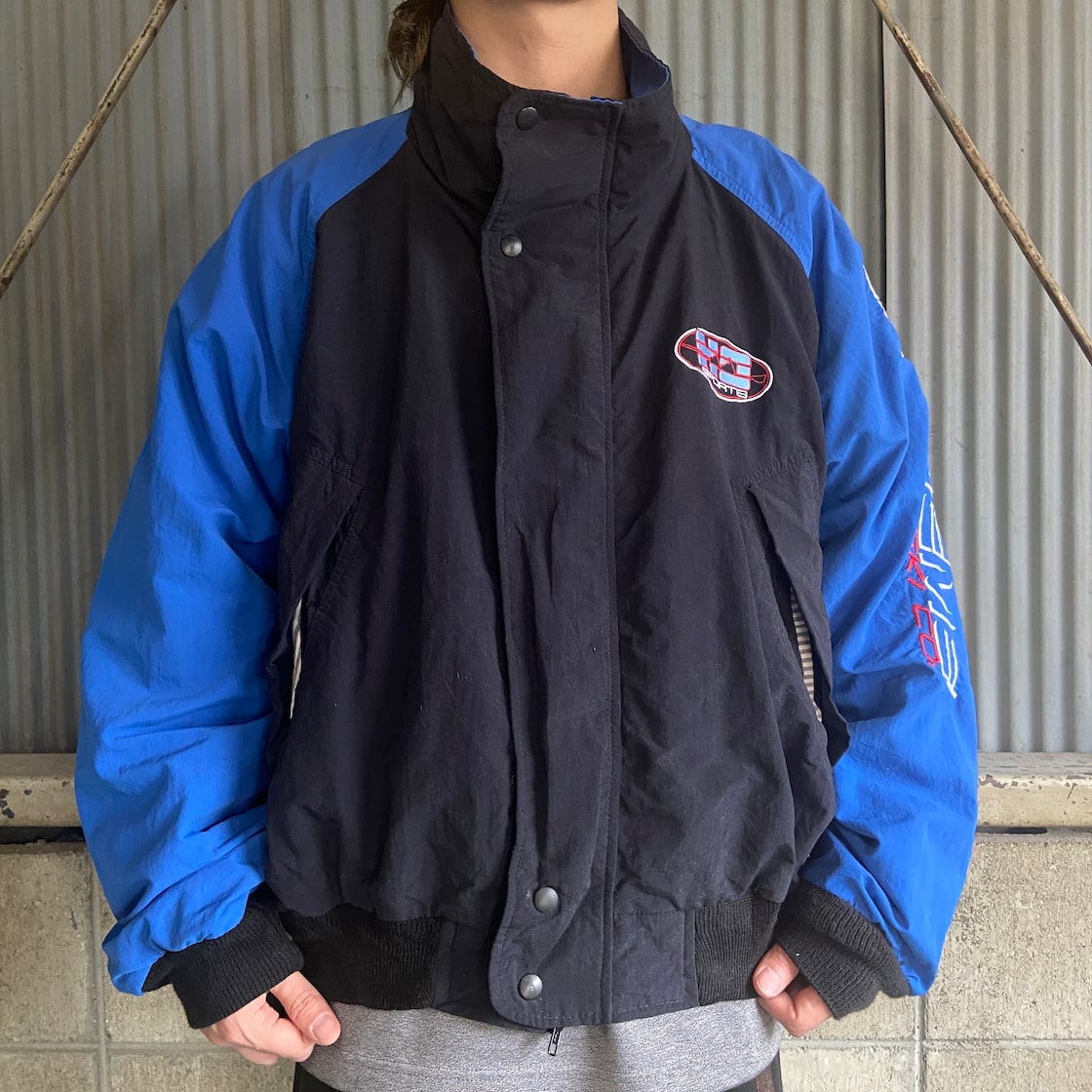 90年代 USA製 HO SPORTS コットン ハイネック ジャケット メンズXL相当 