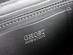 ラウンド ジップ ウォレット シルバー ステア:GHOST ゴースト