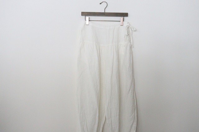 gauze#　FRANCOIR　SWITCHING GARTHER　PANTS