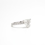 ダイヤモンド デザインリング pt900 / I / SI2 / 1.072ct / 0.230ct