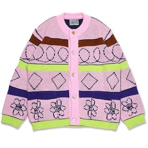 [YOUTHBATH] Buckle ST Reversible Cardigan_Pink 正規品 韓国ブランド 韓国通販 韓国代行 韓国ファッション  カーディガン