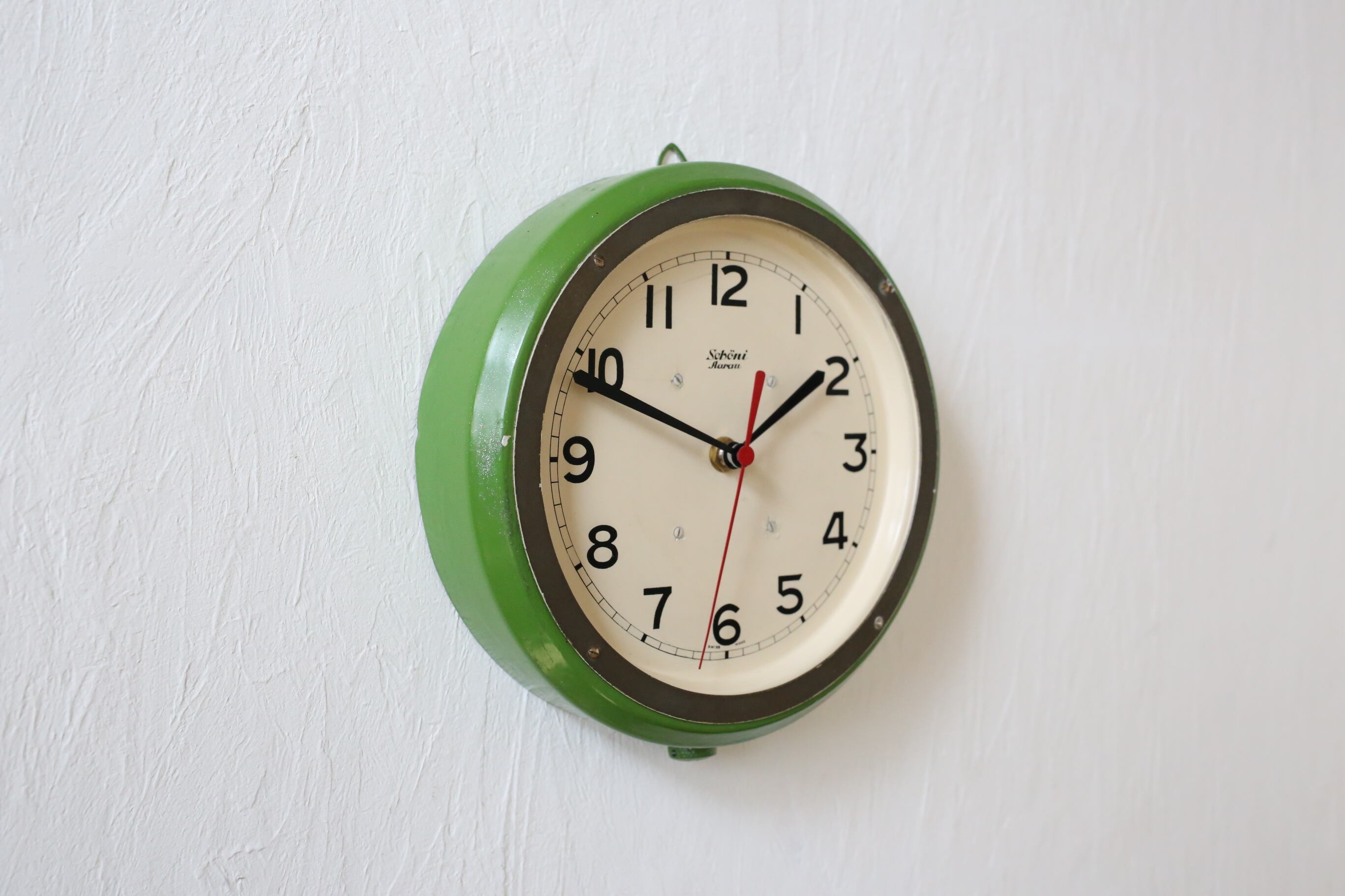 アンティーク装飾時計 スペイン製 掛け時計 ヴィンテージ 女神