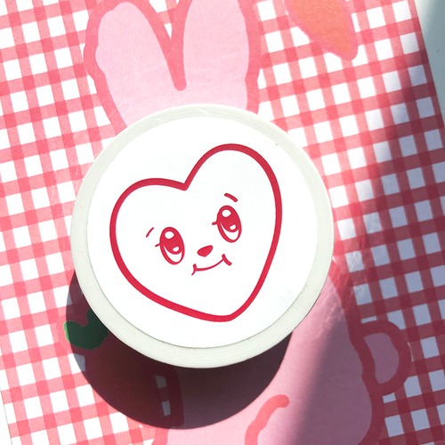 BL31 BlankLabel Emoji Heart マスキングテープ