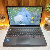 美品/ LIFEBOOK U6312/第12世代/メモリ8GB/SSD256GB/超軽量/人気ノートパソコン/オフィス付き