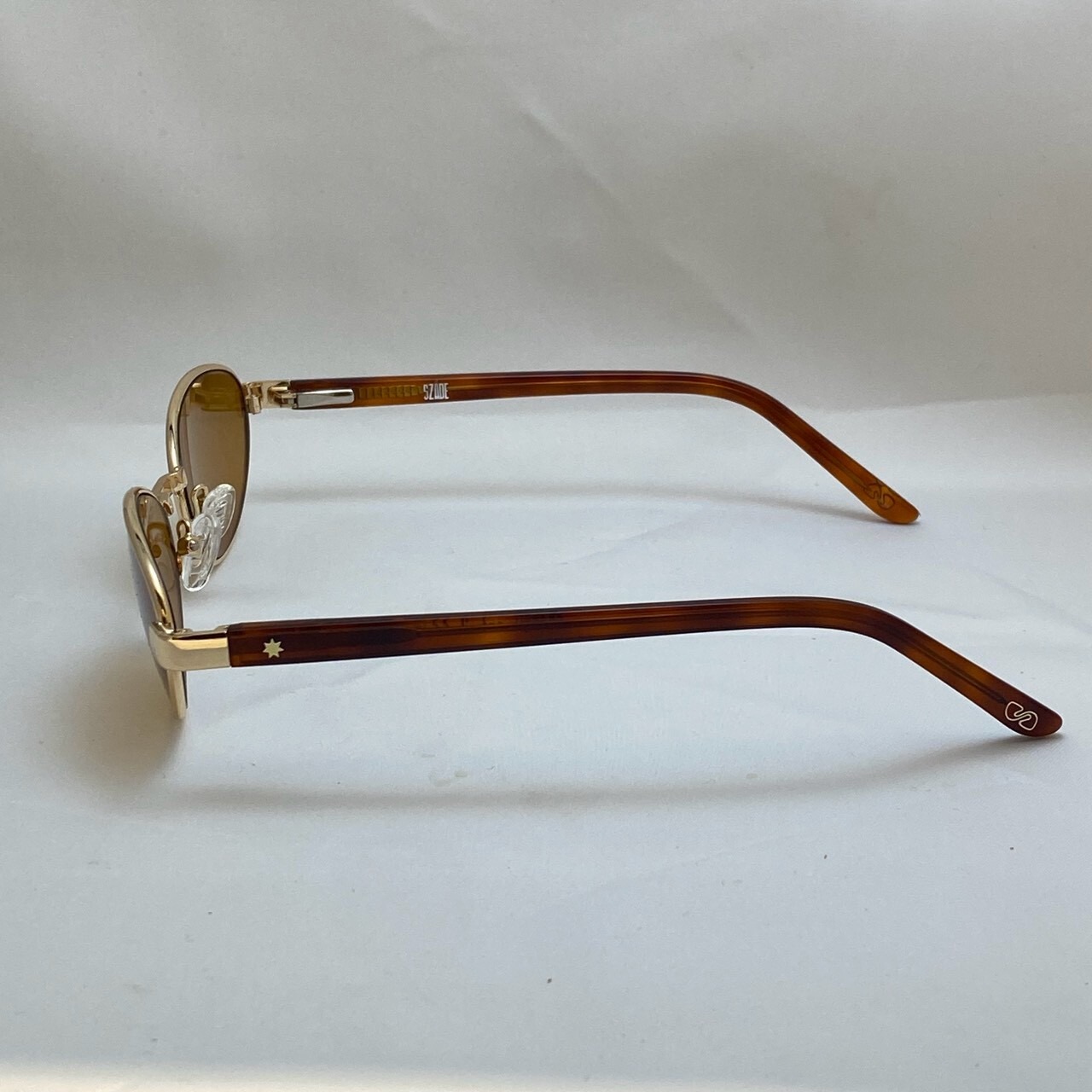 SZADE サングラス CHERRY polished gold maple / hazelnut