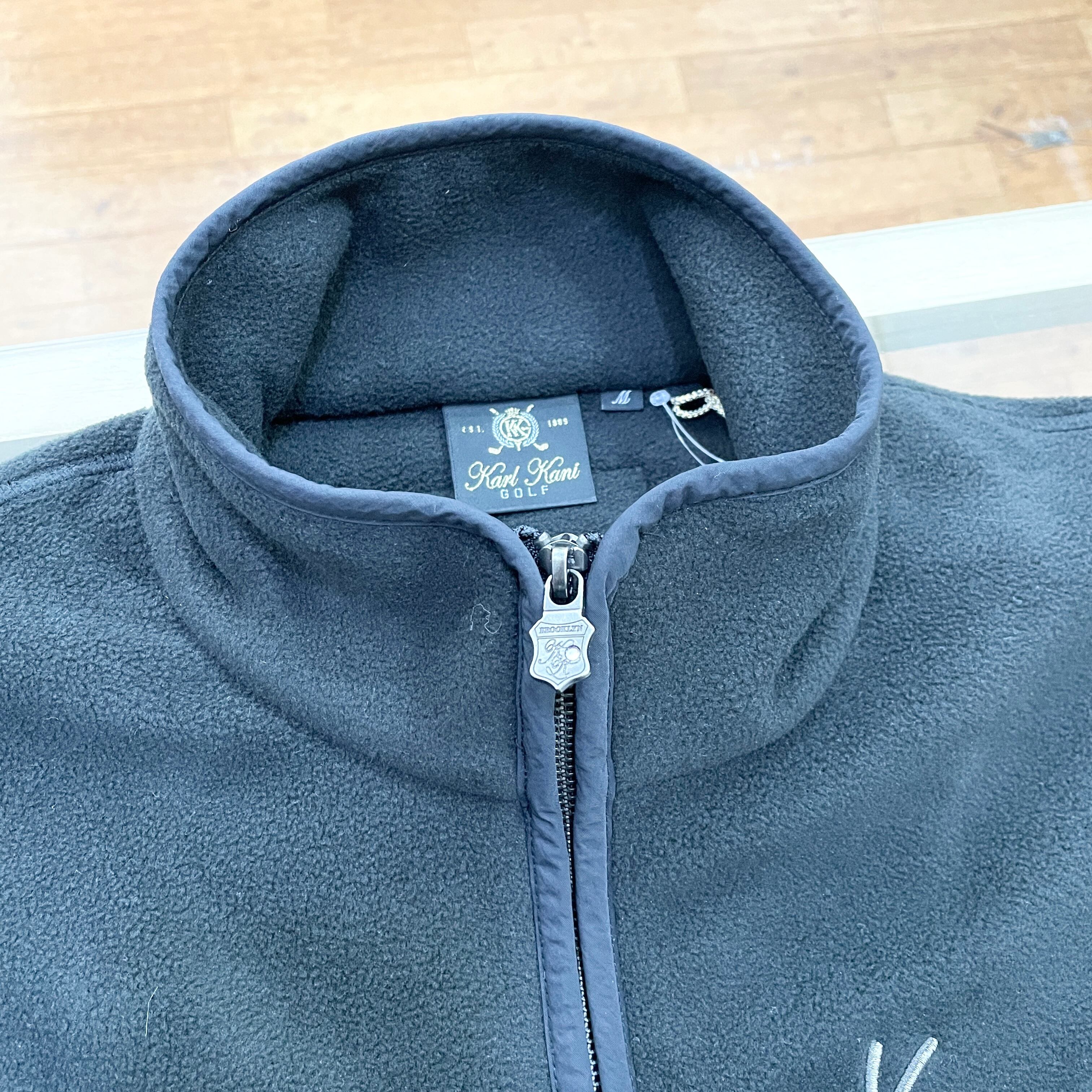 KARL KANI GOLF【フリース スタンド ブルゾン】 カールカナイゴルフ