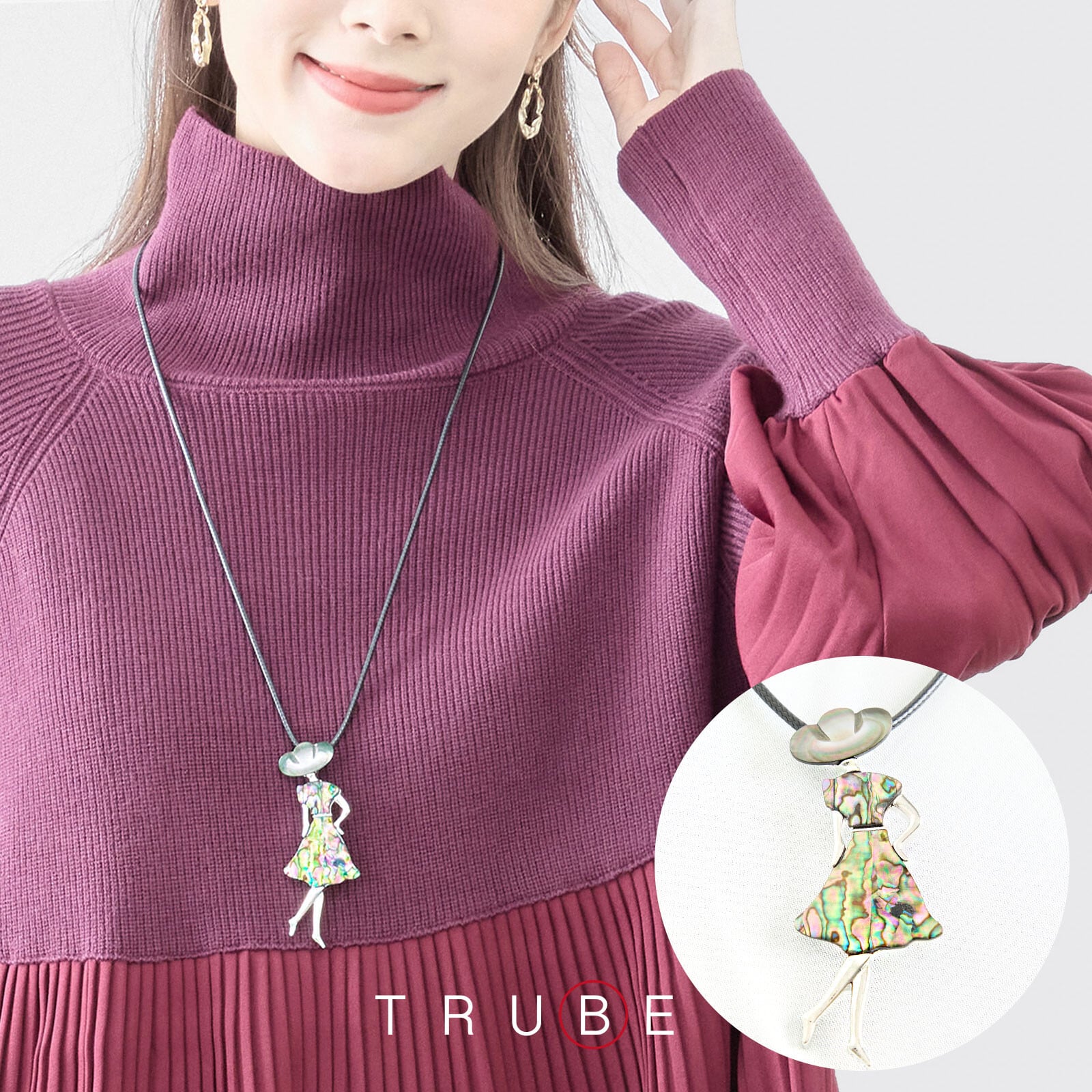 デザインネックレス(C39-273B)