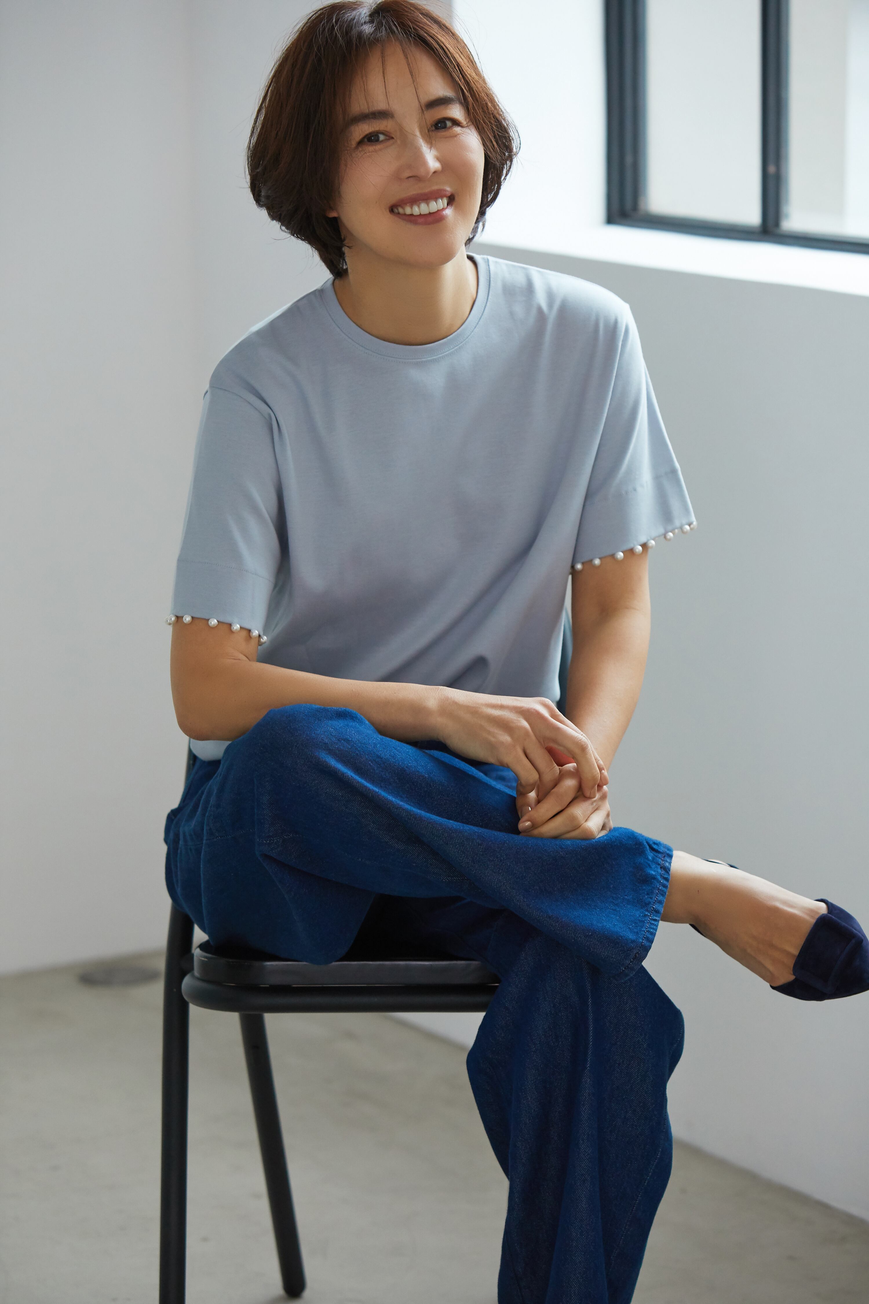 love PEARL T-shirts X ブルー | THE9SHOP