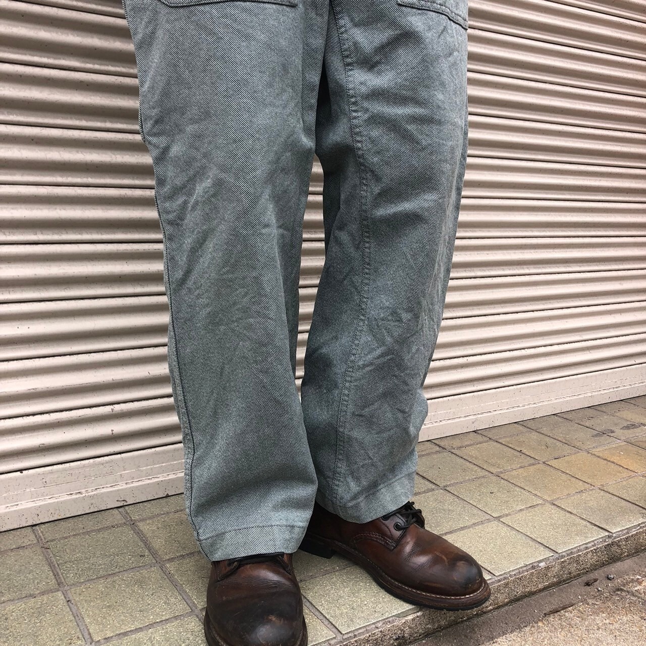 80s Swiss Army スイス軍 実物 後期 ヴィンテージ ワーク グリーン 