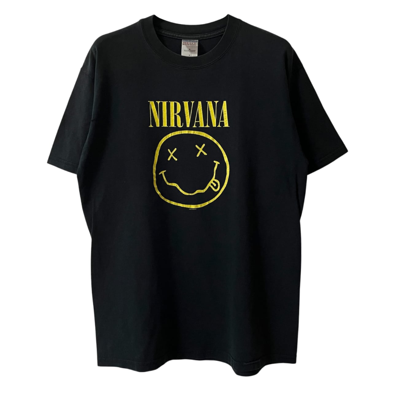 Nirvana 00s Smiley Face Band Tee | Vintage High Line