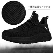 [Feethit] レディーススニーカー ランニングシューズ 通気軽量滑り止 スリッポンカジュアル ジム通勤通学旅行日常お洒落運動靴ジョギング