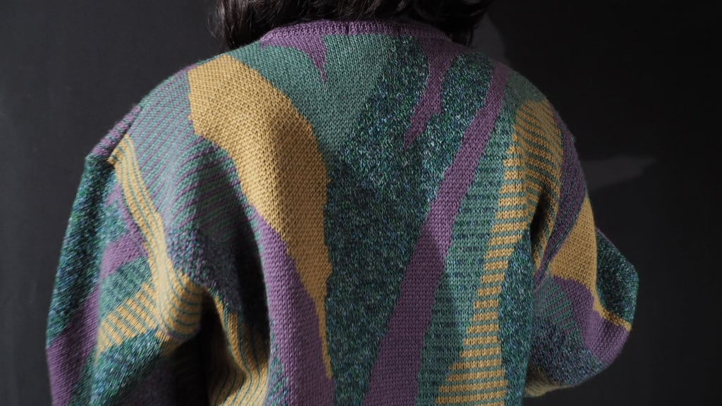 陽炎 - Bewitching aura embbossed art knit