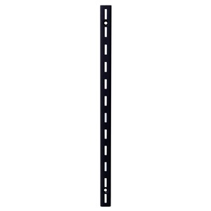 【特価処分】和気産業(Waki Sangyo) ピラシェル棚柱 1X4材 ピラシェルシリーズ 棚板 収納 壁 黒 奥行12×幅17×高さ300mm WPS001