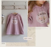 韓国子供服 / 26winter / puella FLO / チカミニワンピース / キッズ / 冬服 *90~140*