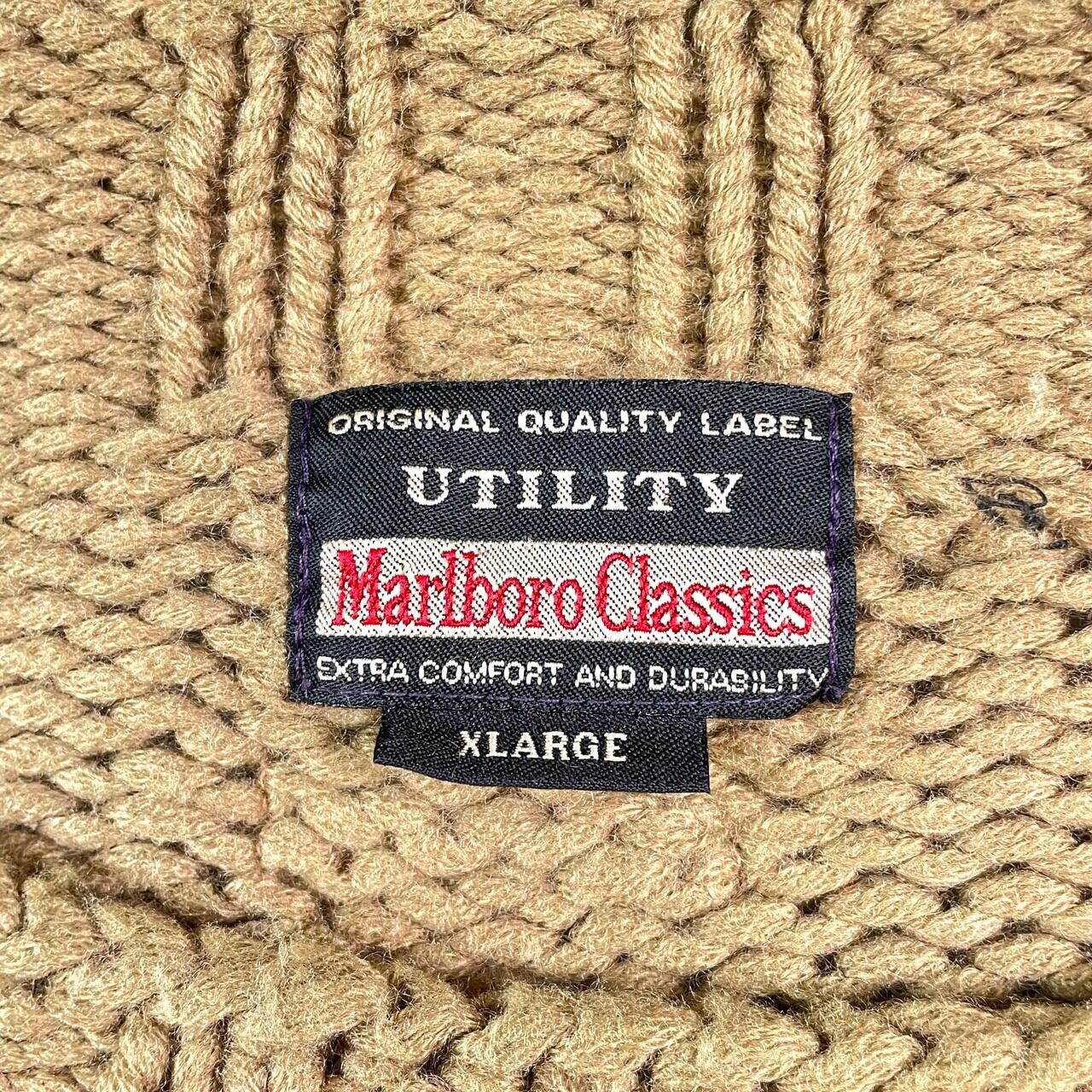 90年代 Marlboro Classics ユーティリティ デニムジャケット メンズXL Marlboro Classics ニットセーター Lサイズ 古着通販90年代 Marlboro