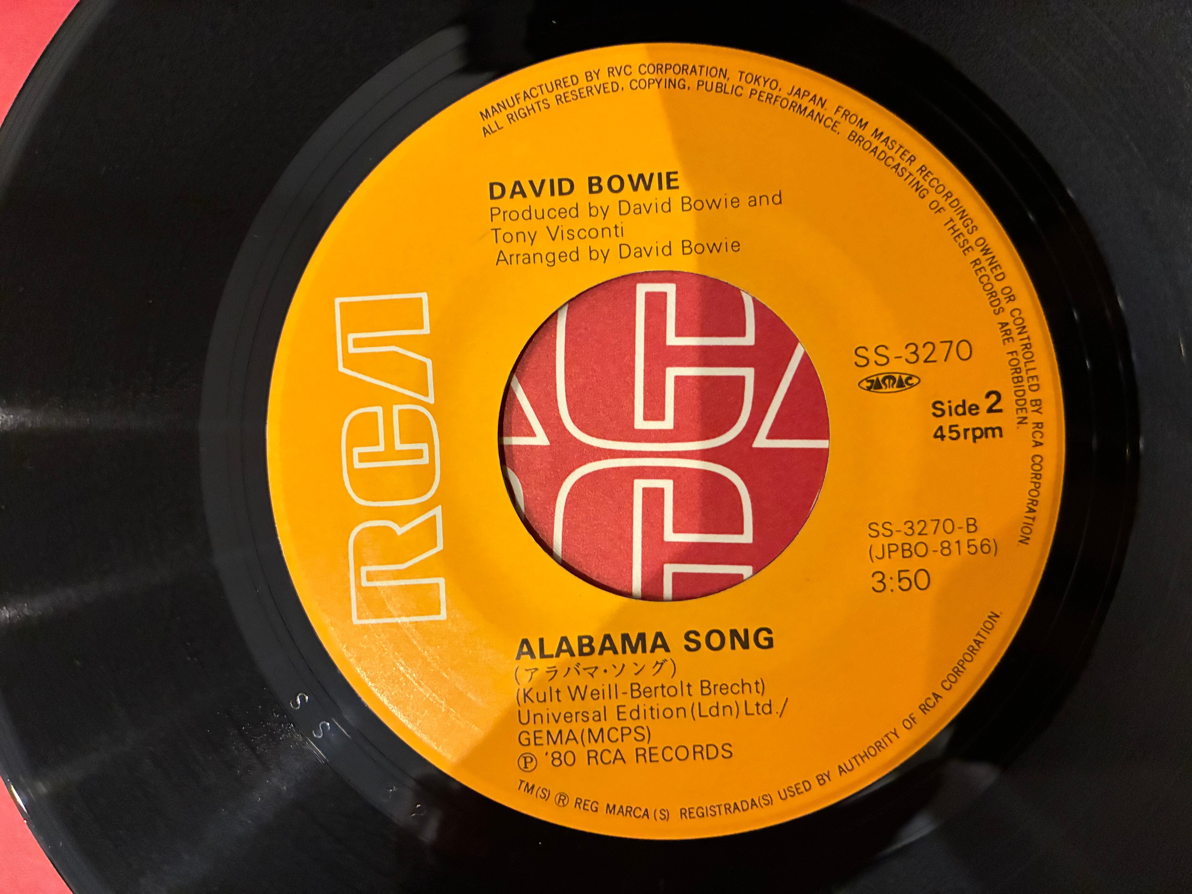 DAVID BOWIE / CRYSTAL JAPAN | SIXTEEN RECORDS EP