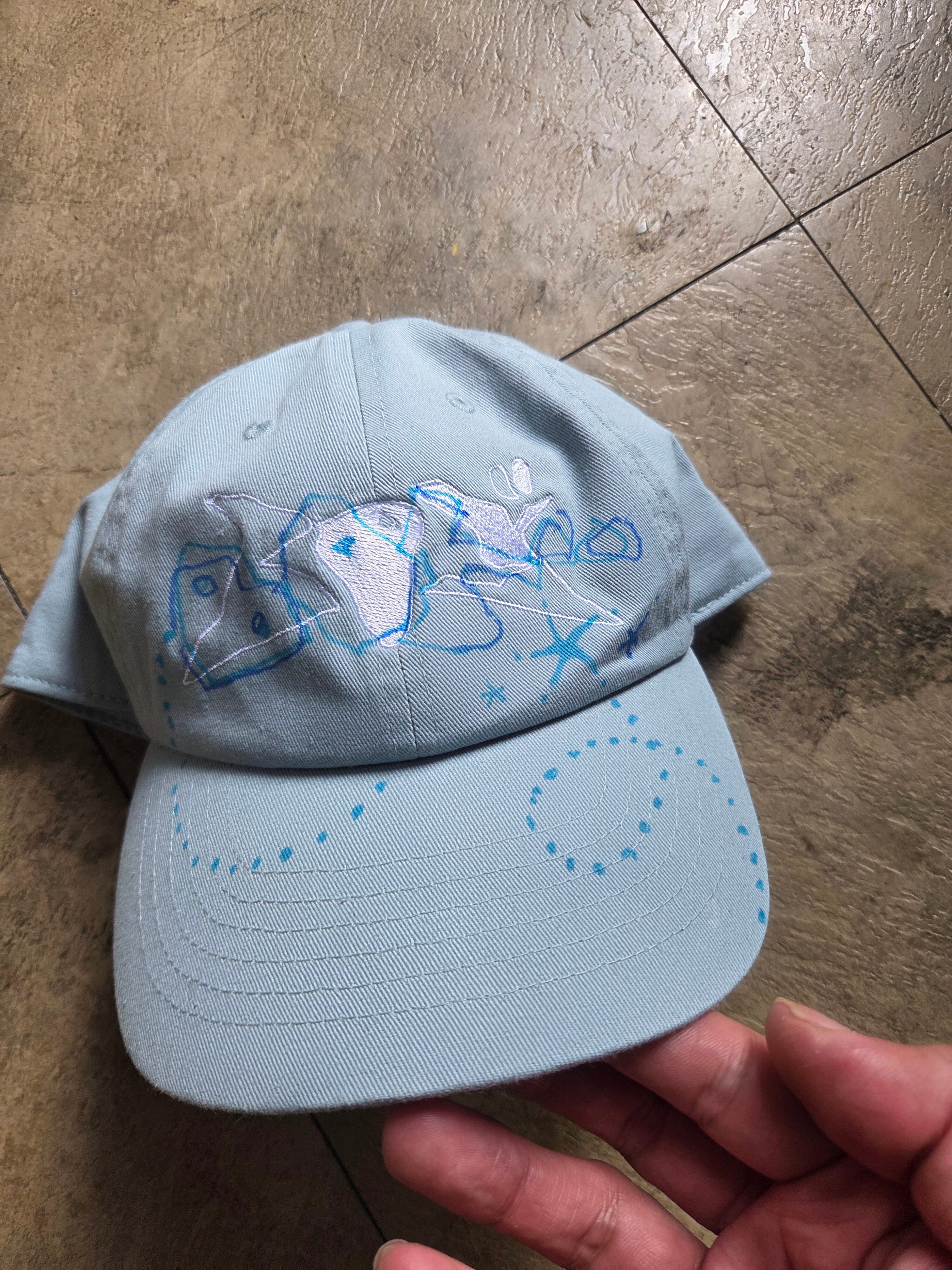 90s OLD STUSSY/S logo Mesh Cap/紺タグ/S-M/メッシュキャップ/Sロゴ