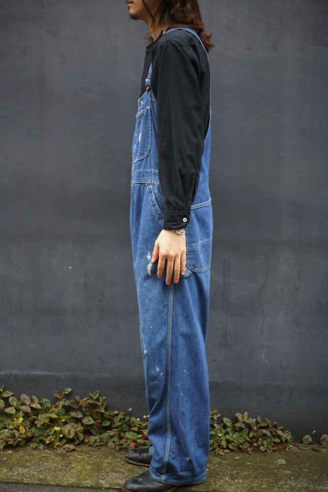 70s BIGMAC オーバーオール UNIONMADE BIG MAC - Union Made] Vintage Denim Overall High Aging [1970s