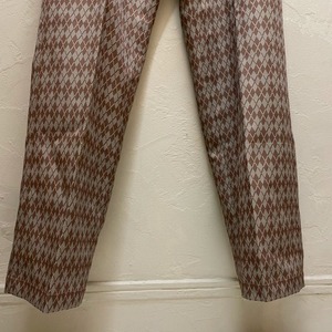 KAIKO カイコー THE PREST SINGLE ARGYLE パンツ SIZE 3 【代官山11 