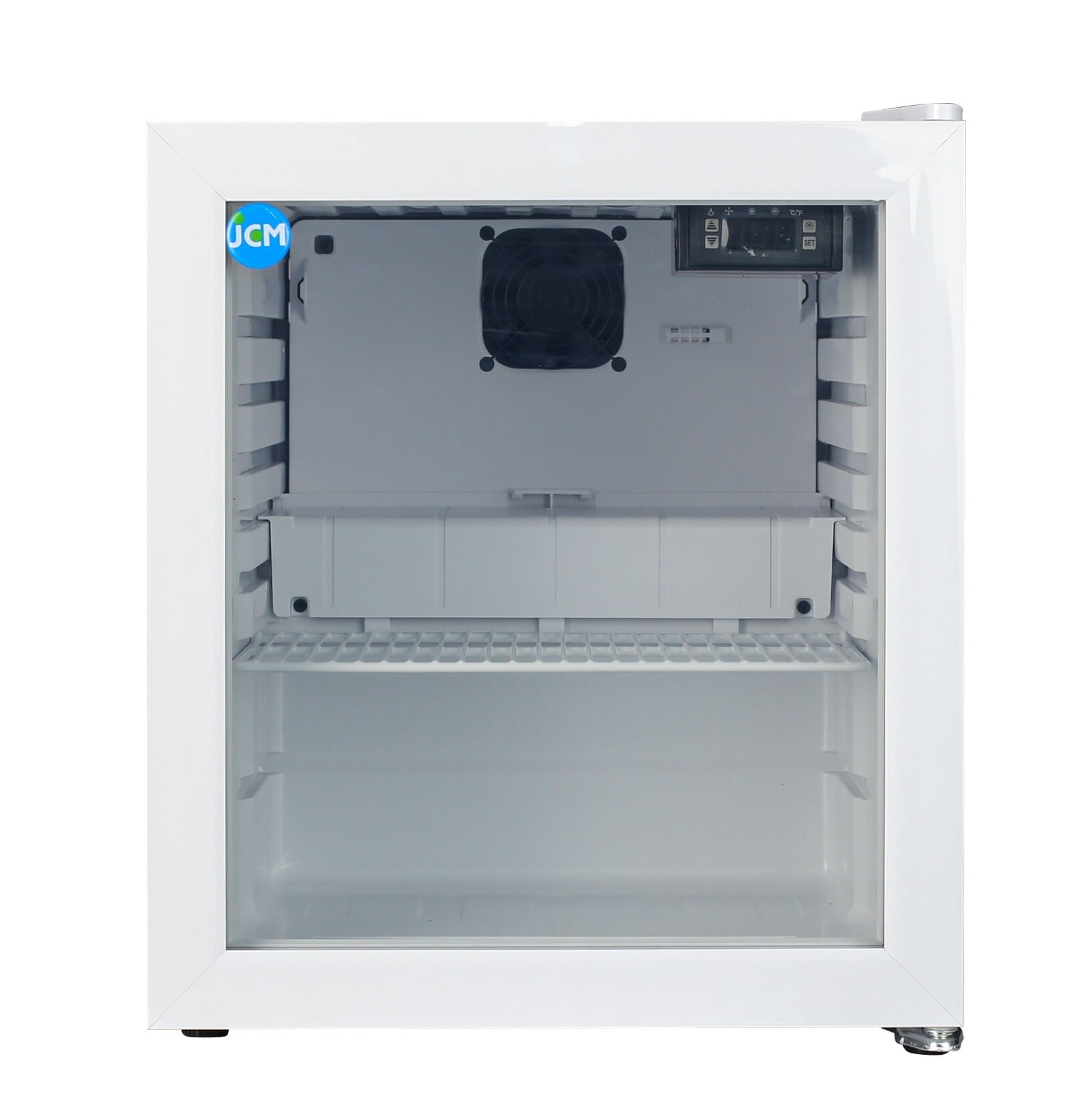 JCM 4面ガラス冷蔵ショーケース 両面扉 冷蔵庫 2℃〜12℃ JCMS-103W ジェーシーエム 103L