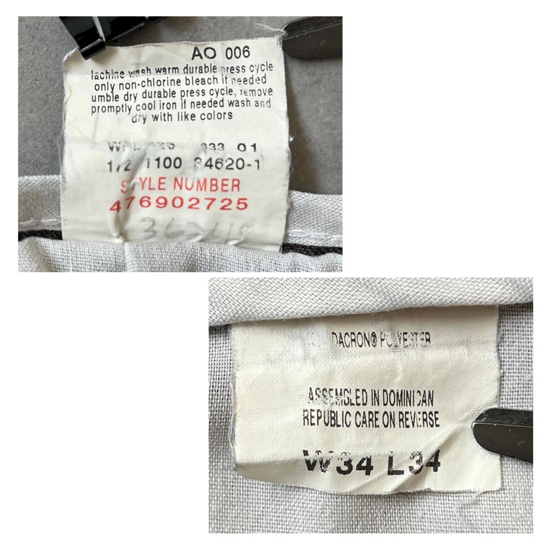 リーバイス アクション スラックス ボトム W34 00s 古着 茶 17781 | fuufu