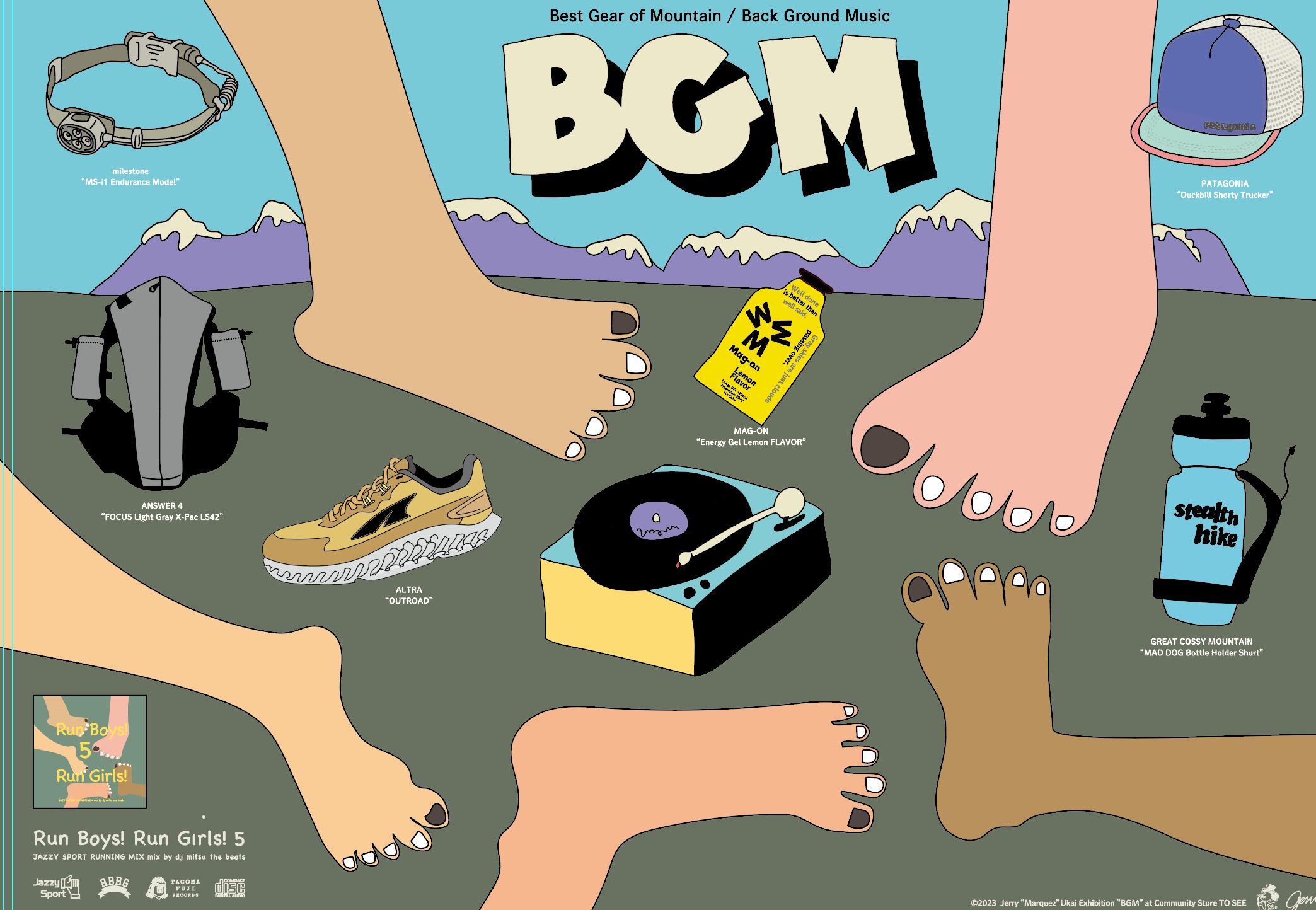 ジェリー鵜飼 Jerry Ukai ポスター