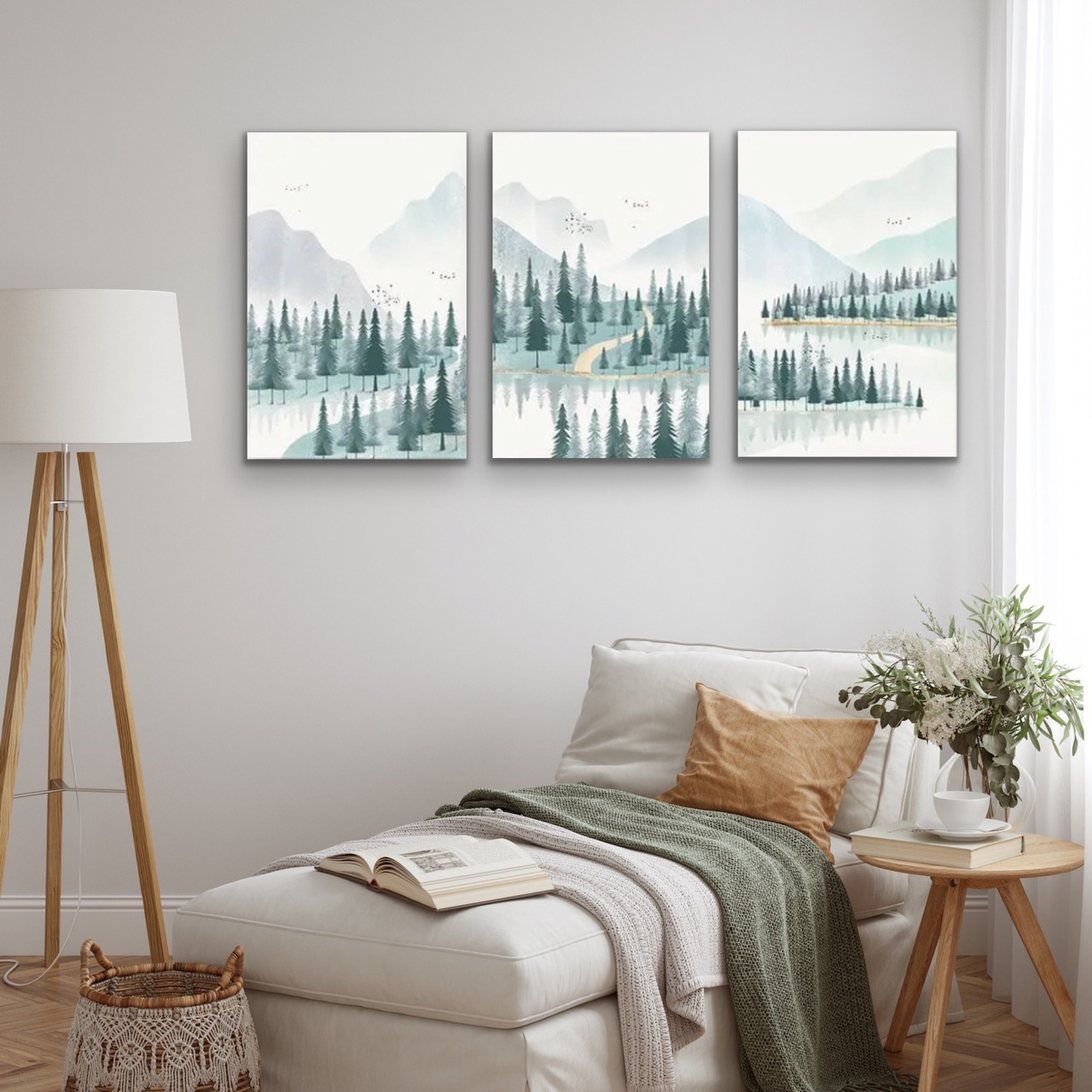 絵画/アートパネル/インテリア/モダン/北欧/おしゃれ　アートパネル 3枚セット(お取り寄せ商品)